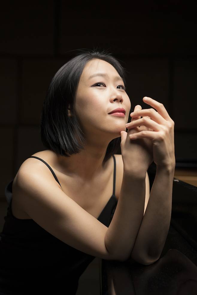 런던필하모니과 협연하는 피아니스트 손열음 [빈체로 제공]
