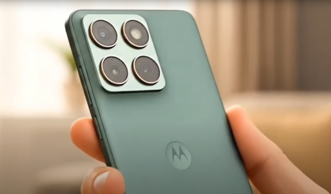 모토로라의 신작 ‘엣지70’ [유튜브 ‘Tech Fry’ 채널 캡처]