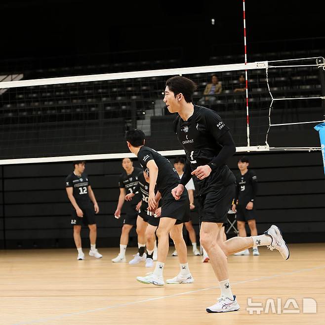 [서울=뉴시스]프로배구 현대캐피탈 허수봉. (사진=현대캐피탈 배구단 제공)