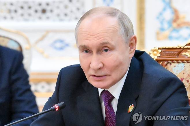 블라디미르 푸틴 러시아 대통령 [타스 연합뉴스. 재판매 및 DB 금지]