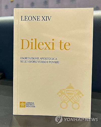 레오 14세의 사도적 권고  [로이터 연합뉴스 자료사진. 재판매 및 DB 금지]