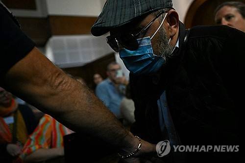 지젤 펠리코 성폭행범 중 유일하게 항소한 남성 [AFP 연합뉴스 자료사진. 재판매 및 DB 금지]