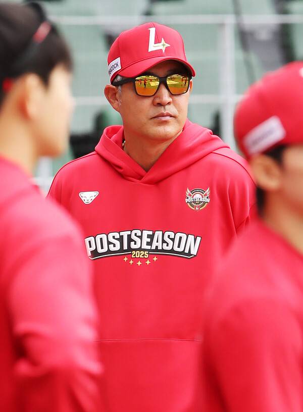 이숭용 감독이 김광현에게만 메시지를 남겼다. (사진=SSG)