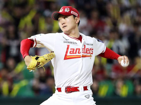 김건우는 9월 2경기에서 10.1이닝 2자책으로 활약했다. (사진=SSG)