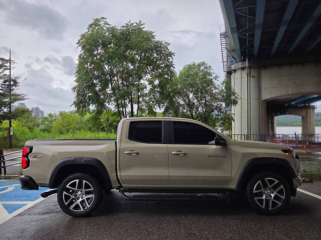 쉐보레 '올 뉴 콜로라도'. /권유정 기자