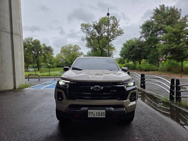 쉐보레 '올 뉴 콜로라도'. /권유정 기자