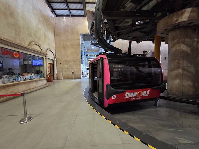 사진= 푸꾸옥 '혼똔섬 케이블카'/박병창 기자