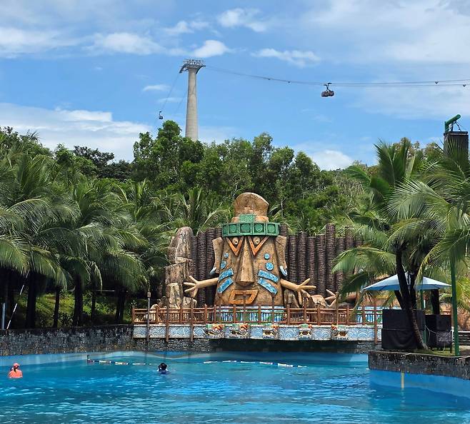 사진= 푸꾸옥 '혼똔섬 워터파크'/박병창 기자