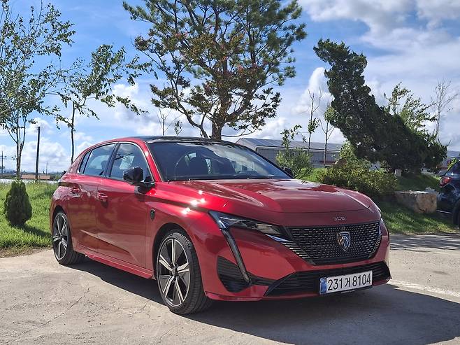 푸조 308 스마트 하이브리드 GT [김성우 기자]