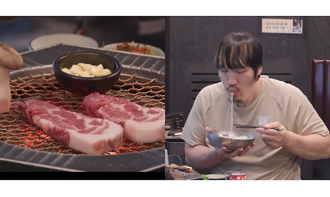 최홍만이 남다른 먹성을 자랑한다. MBC 제공