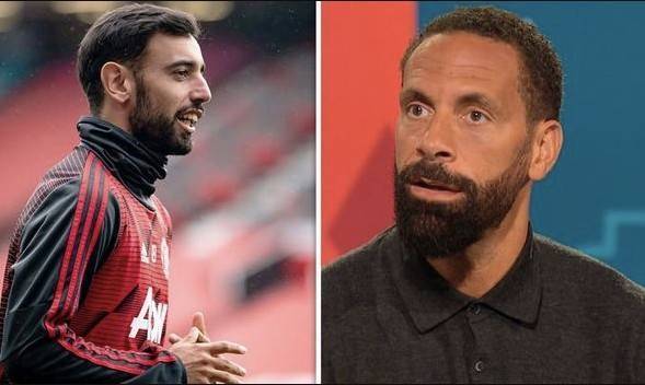 맨유 레전드 퍼디난드가 브루노는 과도한 비판을 받고 있다고 주장했다. X 캡처