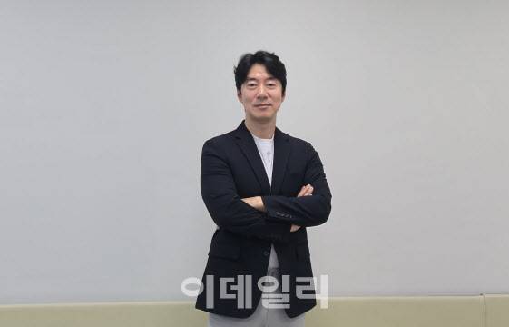 양준모 디지털광고협회장이 지난 10일 서울 강남 협회 사무실에서 이데일리와 인터뷰를 하고 있다(사진=한국디지털광고협회)