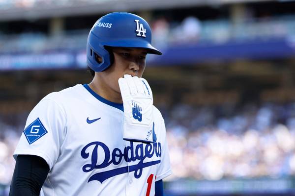 오타니는 지난 디비전시리즈에서 부진했다. 사진= Getty Images/AFP= 연합뉴스 제공