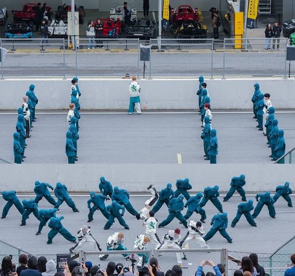 뉴비트가 압도적인 퍼포먼스로 F1 축제를 뜨겁게 달궜다.