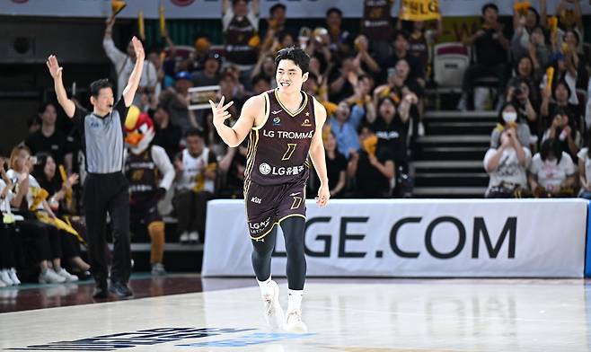 LG 유기상. KBL 제공