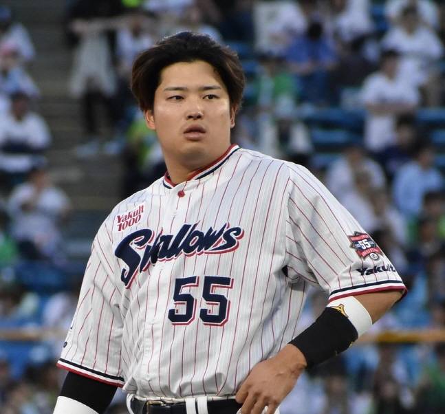 무라카미 무네타카. /사진=야쿠르트 스왈로스 공식 SNS 갈무리
