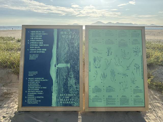 우리엘 올로브 ‘함께, 걷고, 사유하고’(2025). 김은영 기자 key66@