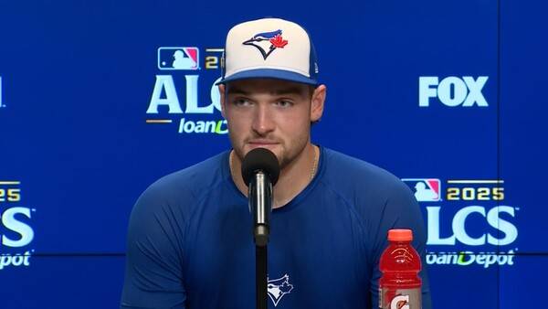 토론토 블루제이스의 신인 투수 트레이 예세비지가 가족을 겨냥한 온라인 악플에 목소리를 높였다(사진=MLB.com 방송화면)