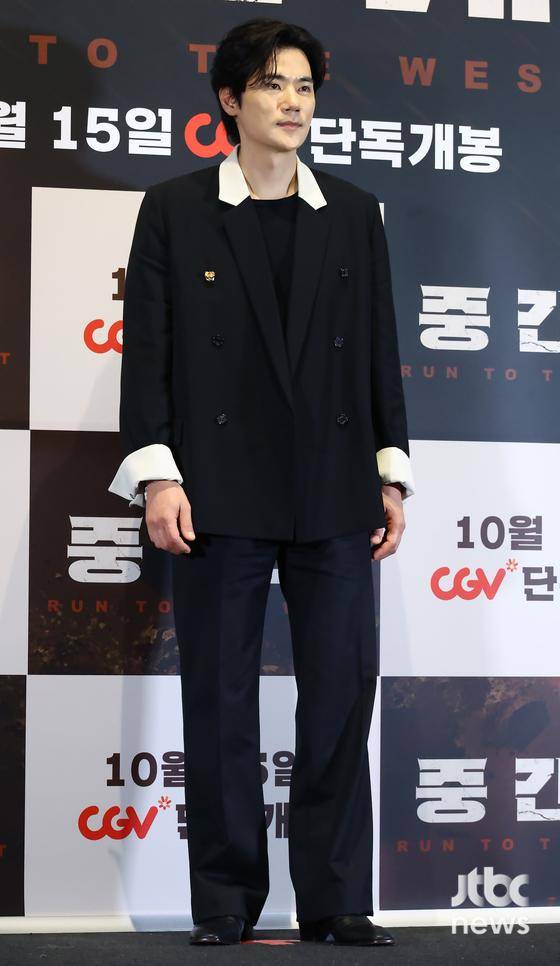 13일 오후 서울 용산 CGV 아이파크몰에서 영화 '중간계' 언론시사회가 열렸다. 강윤성 감독, 배우 변요한, 김강우, 방효린, 임형준이 참석했다. 박세완 엔터뉴스팀 기자 park.sewan@jtbc.co.kr