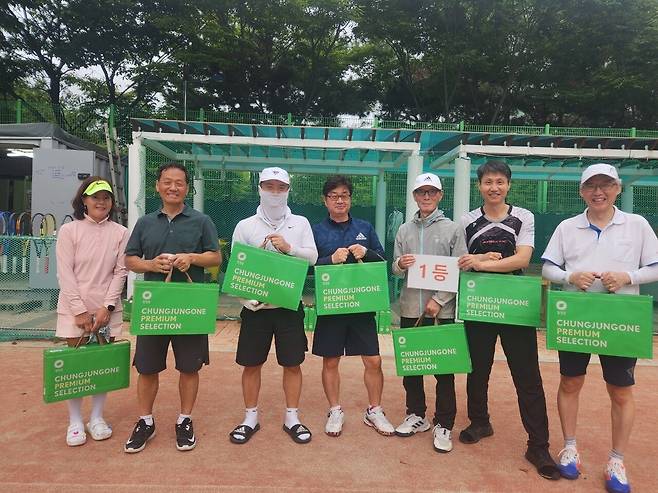 고문배 대회 입상자들