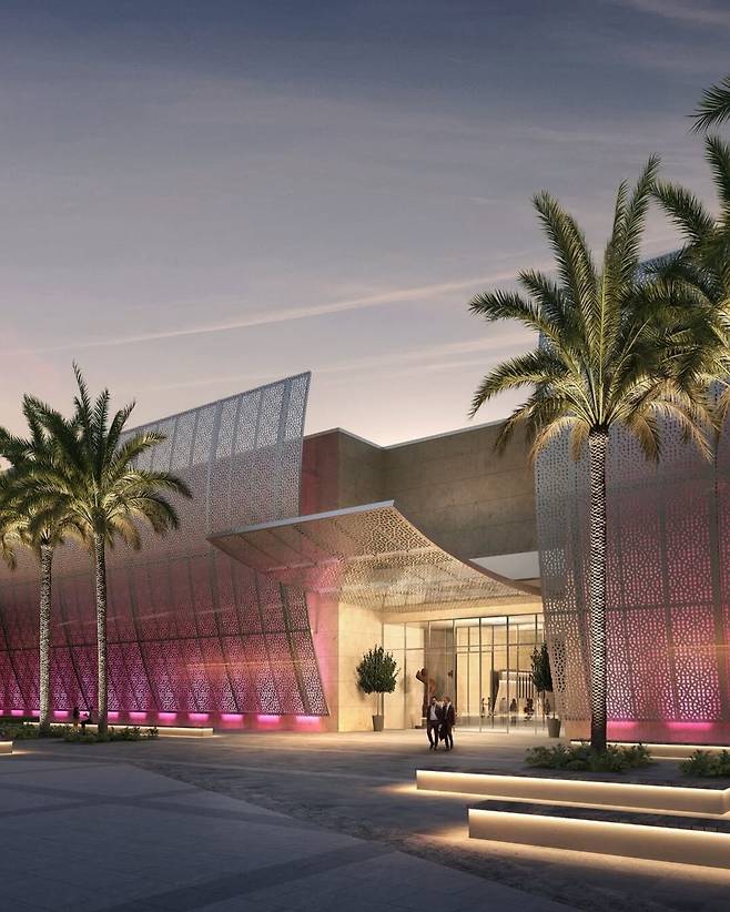 내년 11월 '프리즈 아부다비'가 열릴 마나라트 알 사디야트 외관. /마나라트 알 사디야트 인스타그램