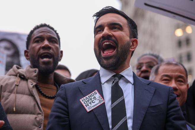 조란 맘다니 민주당 뉴욕시장 후보. /EPA=연합뉴스