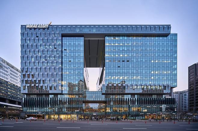 판교 테크윈타워. /미래에셋자산운용 제공