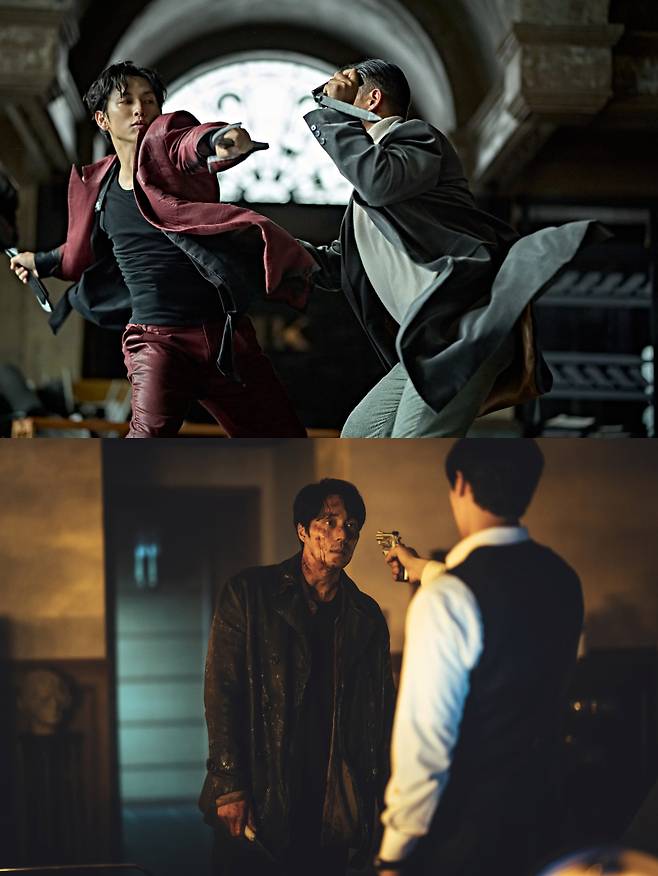 ‘사마귀’(위)와 ‘광장’ 스틸 / 사진=넷플릭스 제공