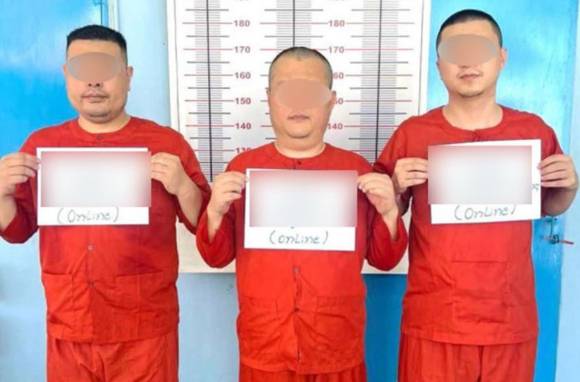 캄보디아 검찰에 기소된 한국인 대학생 살해 혐의 중국인 3명. [사진=연합뉴스]