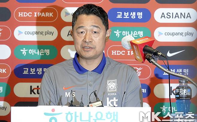 한국 U-22 축구 대표팀 이민성 감독. 사진=이근승 기자
