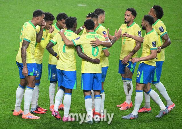 브라질 대표팀/마이데일리 DB