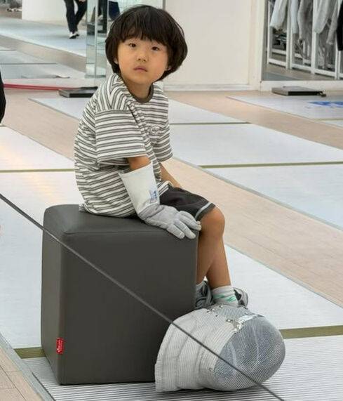 김동현 아들 김단우./소셜미디어