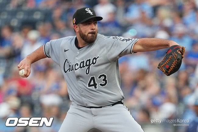 [사진] 시카고 화이트삭스 시절 애런 시베일. ⓒGettyimages(무단전재 및 재배포 금지)
