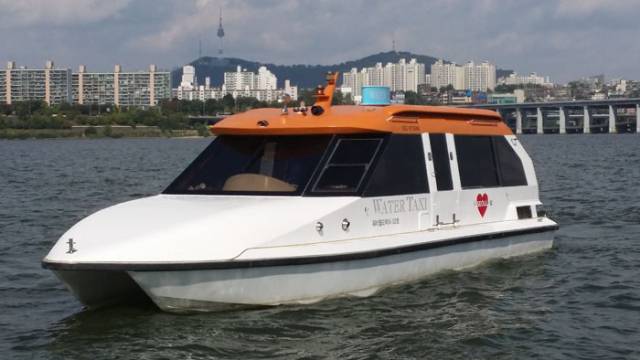 ▲한강 수상 택시 ⓒ연합뉴스