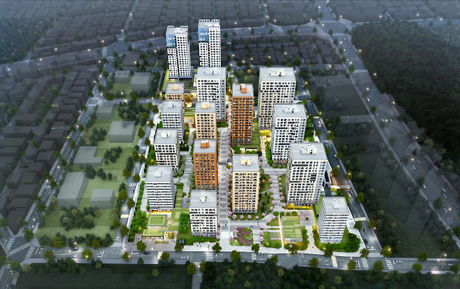 서울시 송파구 창의혁신공공주택 예상 조감도.  서울시 제공