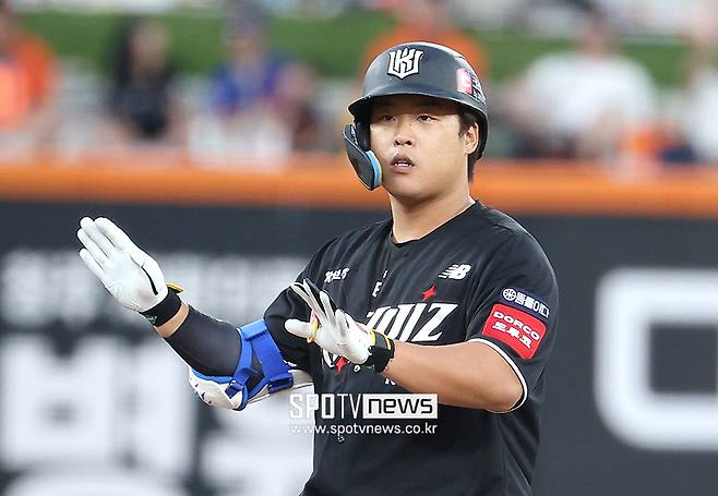 ▲ FA 시장의 최대어로 평가되며 향후 행선지가 큰 관심을 모으고 있는 강백호 ⓒ곽혜미 기자