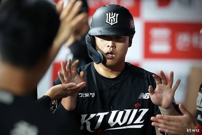 ▲ 시장에 나가면 타 구단들이 많은 관심을 받을 가능성이 있는 강백호 ⓒ kt 위즈