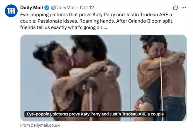 ▲ 출처|데일리 메일 공식 X(구 트위터)