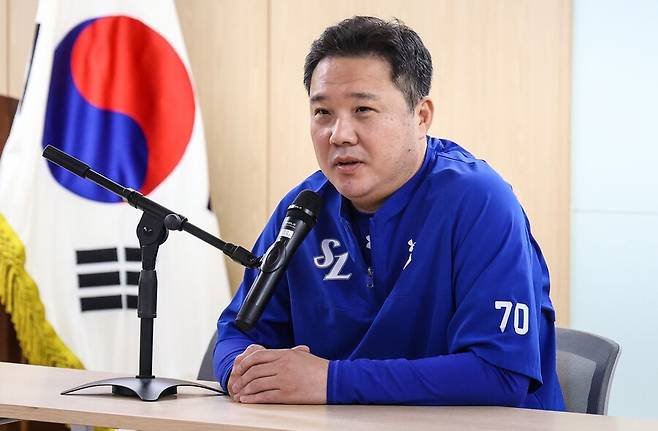 ▲ 박진만 감독은 원태인과 후라도가 차례로 나오는 홈 3,4차전에서 이번 시리즈를 끝내길 기대하고 있다 ⓒ삼성 라이온즈