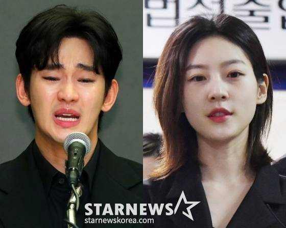 김수현, 고(故) 김새론 /사진=스타뉴스