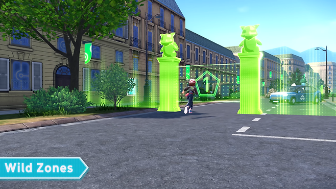 - 야생 포켓몬은 미르시티 내 와일드존에서 포획할 수 있다&nbsp;