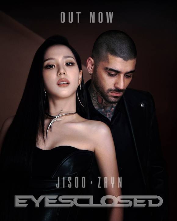 지수의 새 싱글 'EYES CLOSED' 뮤직비디오가 전 세계 74개국의 유튜브 뮤직 월드와이드 트렌딩 1위를 달성했다./블리수