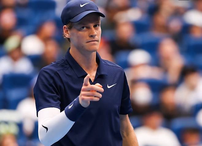 2025 롤렉스 상하이 마스터스 때의 야니크 시너. 사진/시너 인스타그램