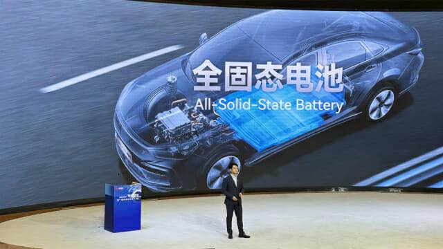 고션이 발표한 전고체 배터리 '진시'