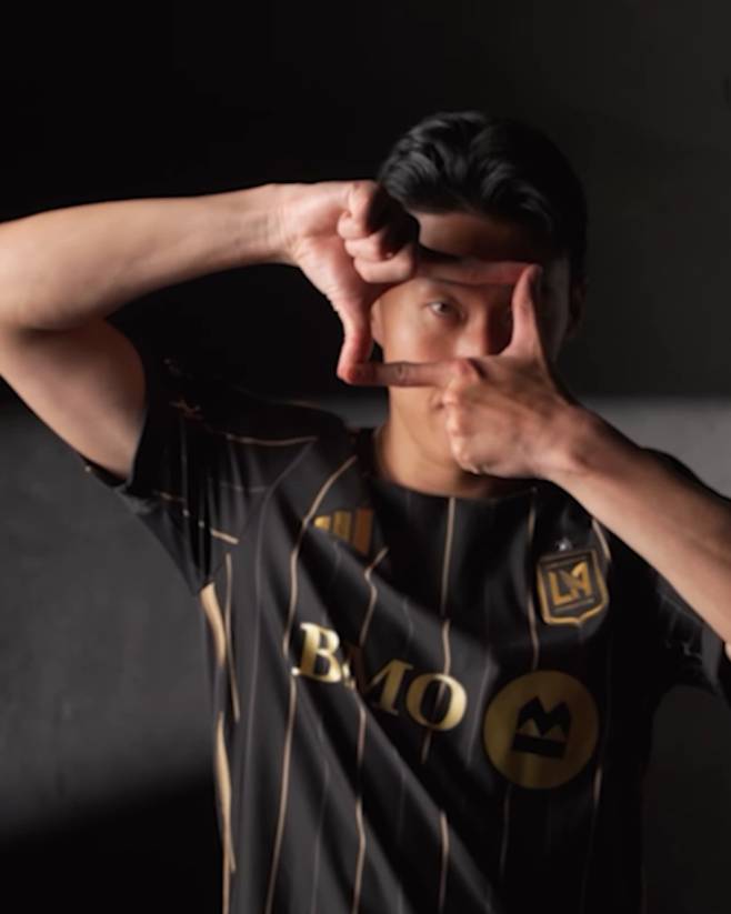 축구 경기 일정, 중계 방송, 손흥민 한국 파라과이 축구 평가전 , LAFC 손흥민 유니폼 ©LAFC SNS