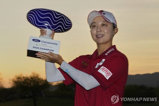 우승 김효주_[AP=연합뉴스]