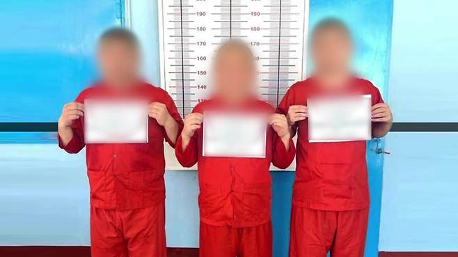 캄보디아 검찰이 박씨 살인 혐의로 기소한 중국인 3명. [출처 : 캄보디아 정부]