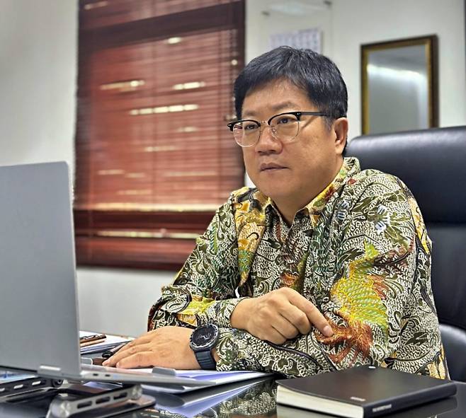 송양현 롯데마트 인도네시아 법인 영업본부장(상무). /사진제공=롯데마트