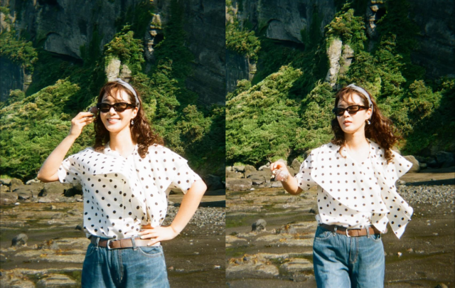 소녀시대 유리가 레트로 감성이 가득 담긴 근황을 전했다. / 유리 인스타그램