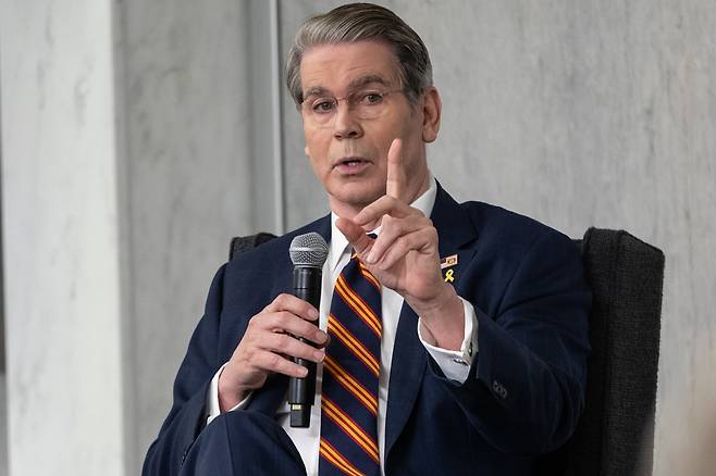 스콧 베선트 미 재무장관  [EPA]